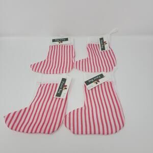 Christmas Stocking Favor Bags Set of 4